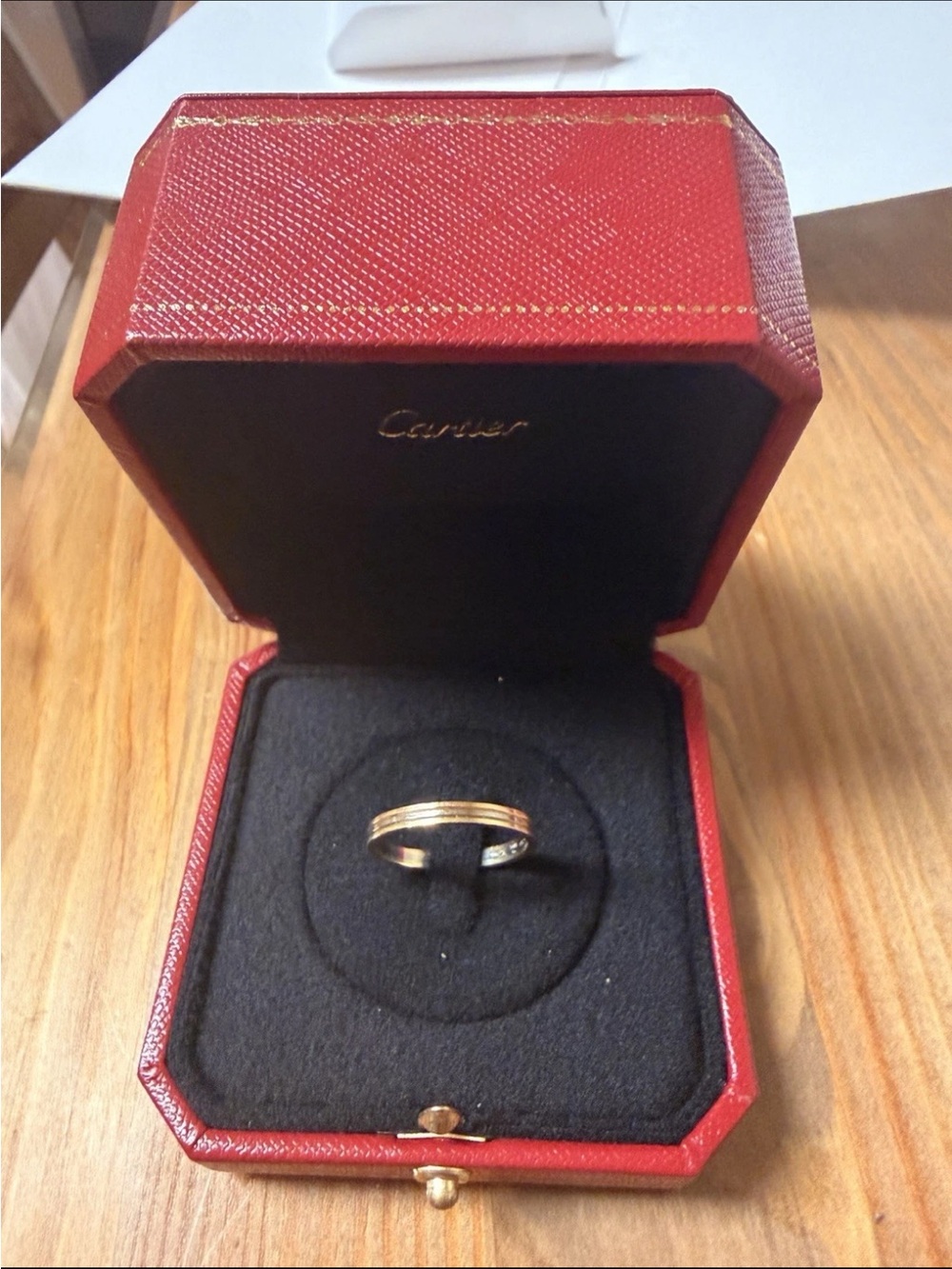Vendome louis cartier wedding band